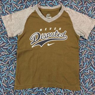 ナイキ(NIKE)の▷used▷NIKE Tシャツ オリーブ 110 (Tシャツ/カットソー)