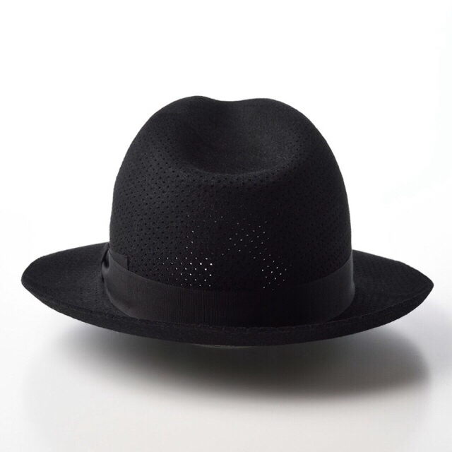 Borsalino(ボルサリーノ)のTESI テシ パンチング加工ラビットファーハット　ボルサリーノステットソン メンズの帽子(ハット)の商品写真