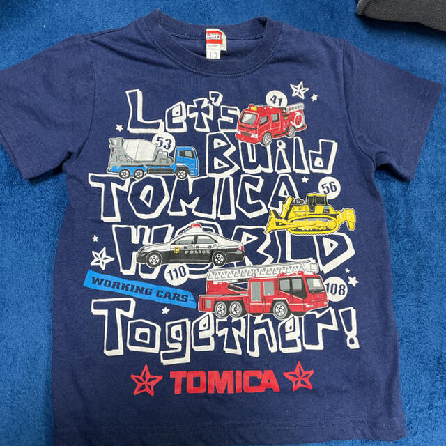 トミカ　Tシャツ　110 キッズ/ベビー/マタニティのキッズ服男の子用(90cm~)(Tシャツ/カットソー)の商品写真