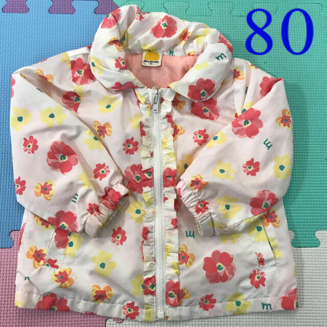 mou jon jon(ムージョンジョン)のムージョンジョン 80 ウインドブレーカー アウター ジャンパー キッズ/ベビー/マタニティのベビー服(~85cm)(ジャケット/コート)の商品写真