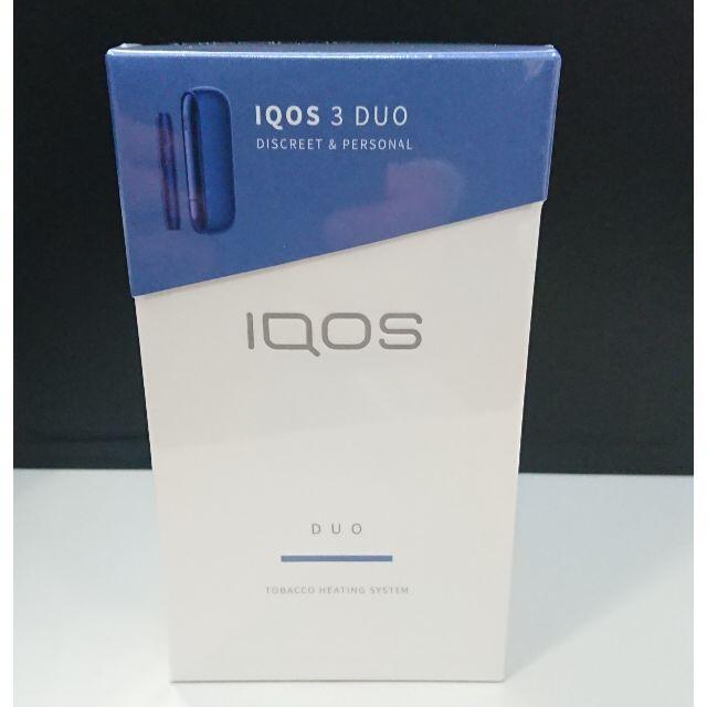 9268 未開封 未使用品 IQOS 3 DUO キット ステラーブルー