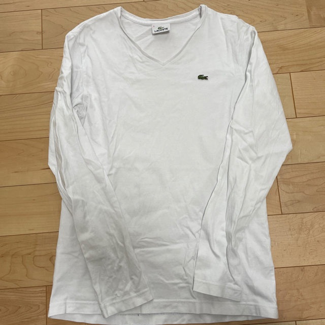 LACOSTE(ラコステ)のラコステ☆ＶネックロングTシャツ メンズのトップス(Tシャツ/カットソー(七分/長袖))の商品写真