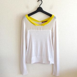 コントワーデコトニエ(Comptoir des cotonniers)のコトニエ♡バイカラーカットソー(カットソー(長袖/七分))