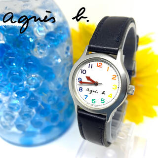 アニエスベー(agnes b.)のアニエスベー  レディース腕時計　人気　カラフル　新品電池です☆(腕時計)