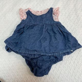 ベビーギャップ(babyGAP)の【値下げ】babygap チュニック.ブルマ.ロンパース　３点セット☻(ロンパース)