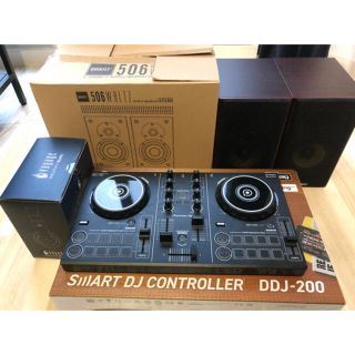 パイオニア(Pioneer)のパイオニア DDJ-200 QUINTETスピーカー＆ヘッドホンセット(DJコントローラー)