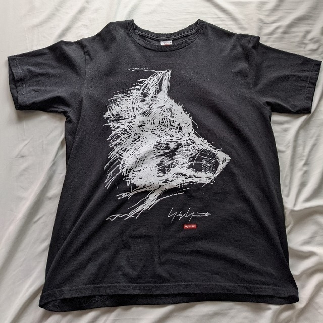 Supreme/Yohji Yamamoto Scribble Wolf Tee