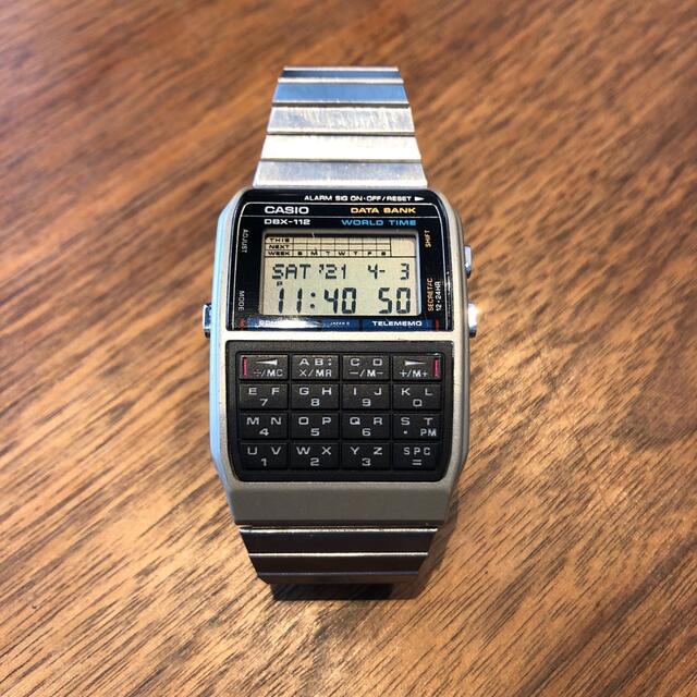 【国内正規品】 CASIO データバンク　DBX-112 CASIO - 腕時計(デジタル)
