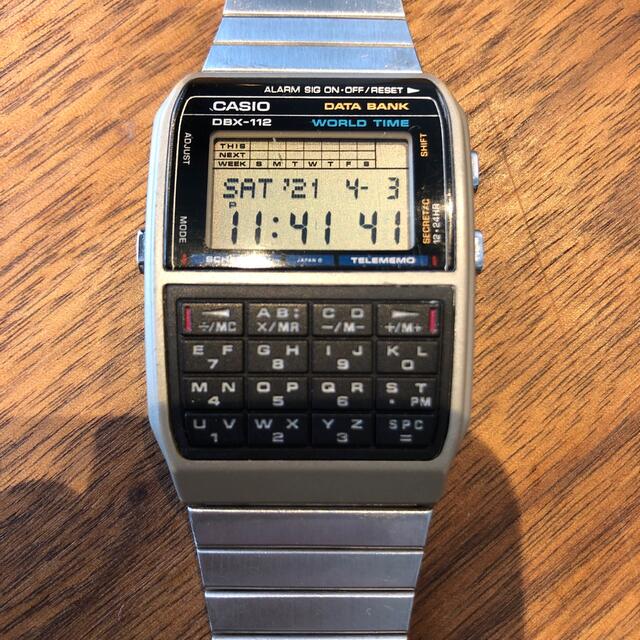 CASIO(カシオ)のCASIO データバンク　DBX-112 メンズの時計(腕時計(デジタル))の商品写真