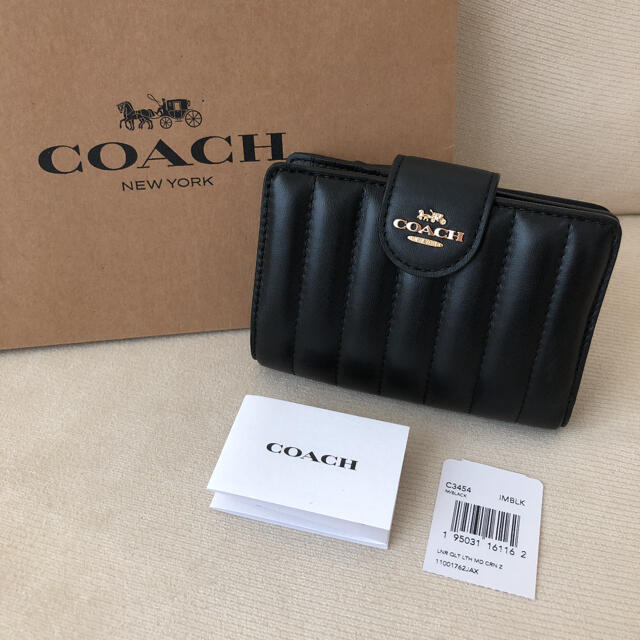 2021年春夏新作☆新品 COACH ミディアム コーナー ジップ ウォレット
