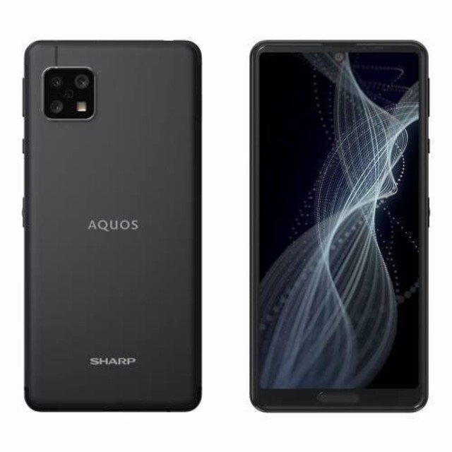 SHARP AQUOS sense4 ブラック SIMフリースマートフォン 1