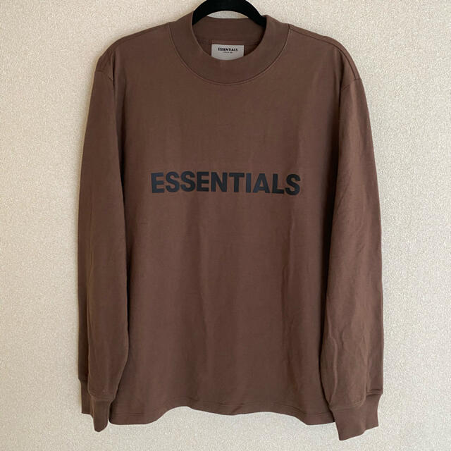 FOG ESSENTIALS ロンT ブラウン S 限定カラー