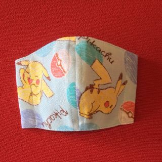 ポケモン(ポケモン)のポケモン　子供用小さめ　インナーマスク　ハンドメイド(その他)