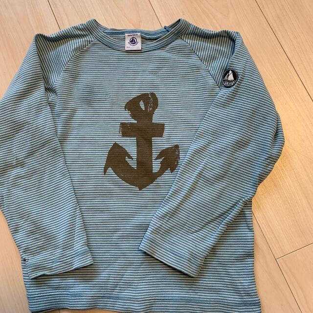 PETIT BATEAU(プチバトー)のプチバトー 114サイズ  キッズ/ベビー/マタニティのキッズ服男の子用(90cm~)(Tシャツ/カットソー)の商品写真