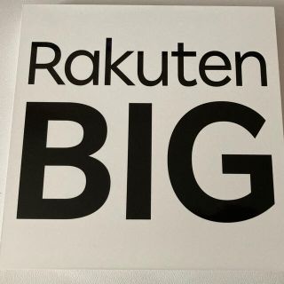 ラクテン(Rakuten)のRakuten BIG ブラック 新品未開封(スマートフォン本体)