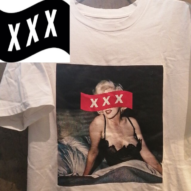 【モンロー XXX】GOD  SELECTION Tシャツ  ウエステッドユース