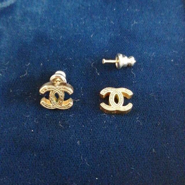 4年保証 正規品 CHANEL ピアス ゴールド ココマーク - アクセサリー