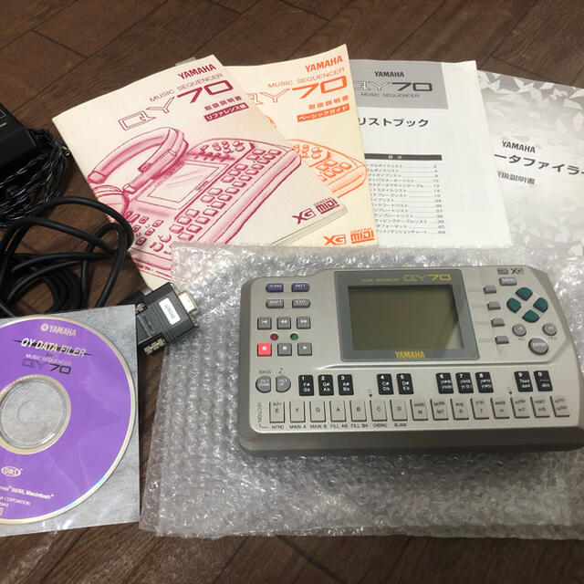 ヤマハ(ヤマハ)のYAMAHA ミュージックシーケンサーQY70 楽器のDTM/DAW(音源モジュール)の商品写真