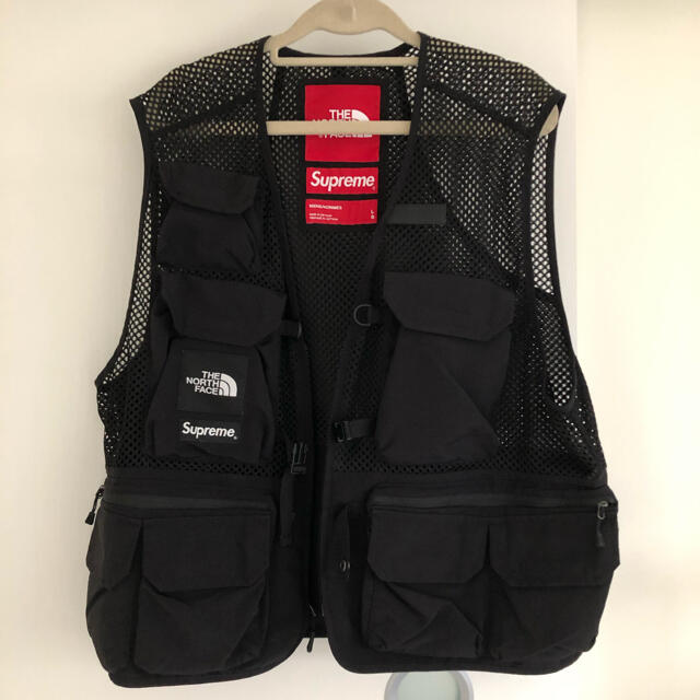 supreme north face cargo vest