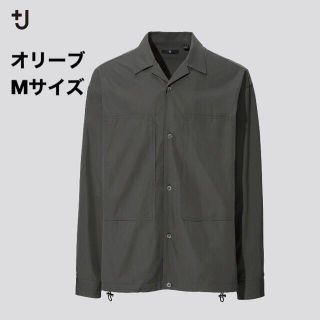 ユニクロ(UNIQLO)のUNIQLO +J スーピマコットンオーバーサイズシャツブルゾン（長袖）(シャツ)