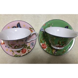 エインズレイ(Aynsley China)のエインズレイ　カップ&ソーサー2セット(食器)