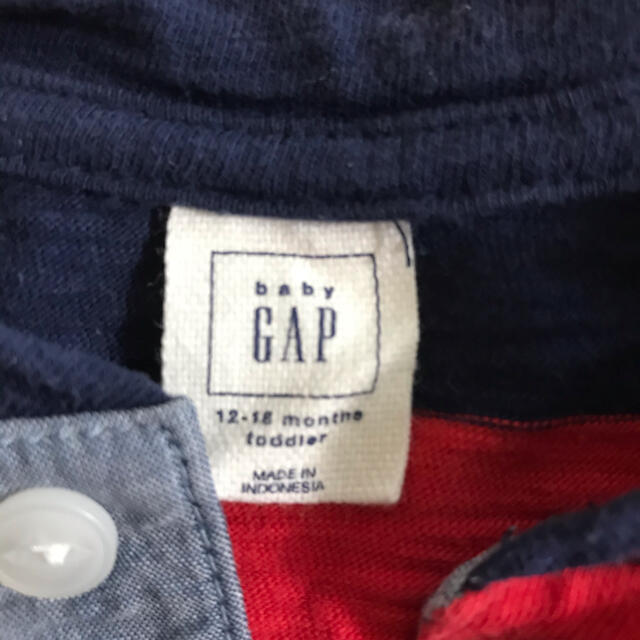 GAP(ギャップ)のGAP ベビー　Tシャツ　80センチ　 キッズ/ベビー/マタニティのベビー服(~85cm)(Ｔシャツ)の商品写真