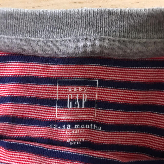 GAP(ギャップ)のGAP ベビー　Tシャツ　80センチ　 キッズ/ベビー/マタニティのベビー服(~85cm)(Ｔシャツ)の商品写真