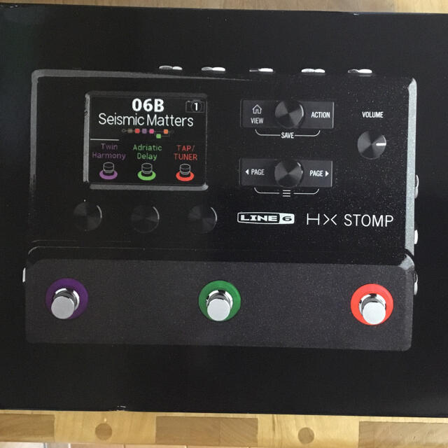 美品 Line6 HX Stomp