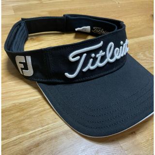 タイトリスト(Titleist)のみーな様専用 タイトリスト サンバイザー ブラック(サンバイザー)