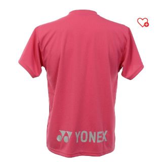 ヨネックス(YONEX)のタグ付き　新品　YONEX　ヨネックスTシャツ　ユニMサイズ　ピンクシルバー(バドミントン)