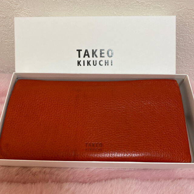 TAKEO KIKUCHI(タケオキクチ)の品質保証付き　タケオキクチ　革　財布 メンズのファッション小物(長財布)の商品写真