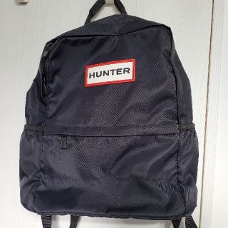 ハンター(HUNTER)の《最終値下》HUNTER　リュック(黒)(リュック/バックパック)