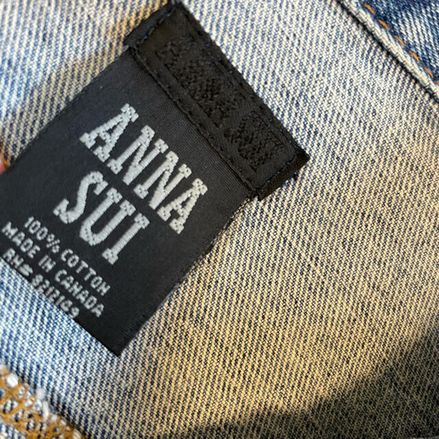 ANNA SUI(アナスイ)の美品☆ANNA SUI ☆デニムジャケット レディースのジャケット/アウター(Gジャン/デニムジャケット)の商品写真