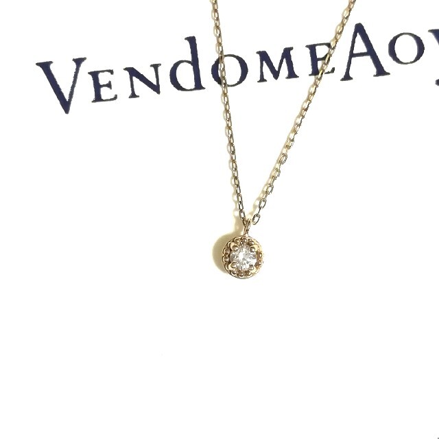 Vendome Aoyama - 専用です♪ヴァンドーム青山 K10YG 一粒ダイヤモンド