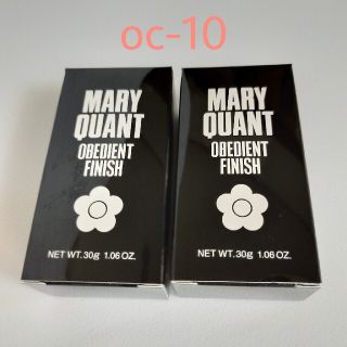 マリークワント(MARY QUANT)のマリークワント　オビーディエントフィニッシュファンデーション2個セット(ファンデーション)