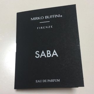 MIRKO BUFFINI SABA ミルコブッフィーニ 香水　サンプル(サンプル/トライアルキット)