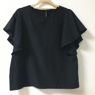 スピックアンドスパン(Spick & Span)のSpick&Span フリルブラウス　スピック★IENAジャーナルfredy(シャツ/ブラウス(半袖/袖なし))