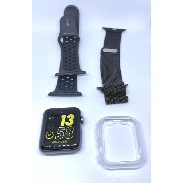 Apple Watch Series 3 Nike+ 42mm美品⭐︎おまけ付き