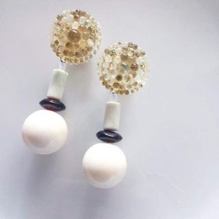 ドゥーズィエムクラス(DEUXIEME CLASSE)のvintage earring《aw10》(イヤリング)