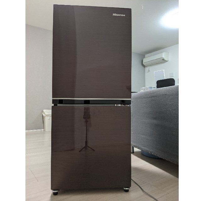 ハイセンス 2020年度製 冷蔵庫 ブラウン HR-G13B-BR-