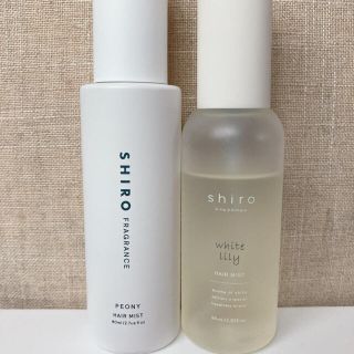 シロ(shiro)のSHIRO HAIR MIST PEONY & white lily(ヘアウォーター/ヘアミスト)