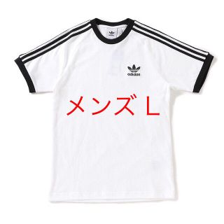 オリジナル(Original)のアディダスオリジナルス　スリーラインTシャツ  L(Tシャツ/カットソー(半袖/袖なし))