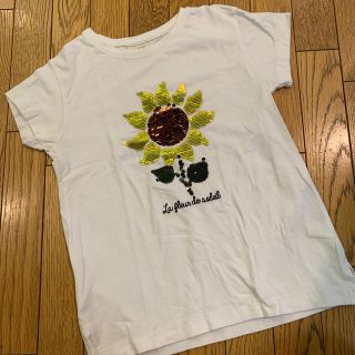 ザラキッズ(ZARA KIDS)の美品　ZARAキッズ　Tシャツ　122 120(Tシャツ/カットソー)