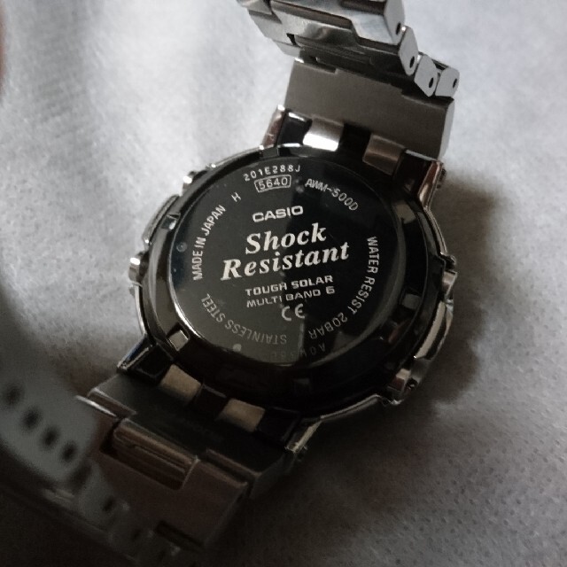 G-SHOCK - G-SHOCK フルメタル ソーラー AWM-500D-1AJFの通販 by ...