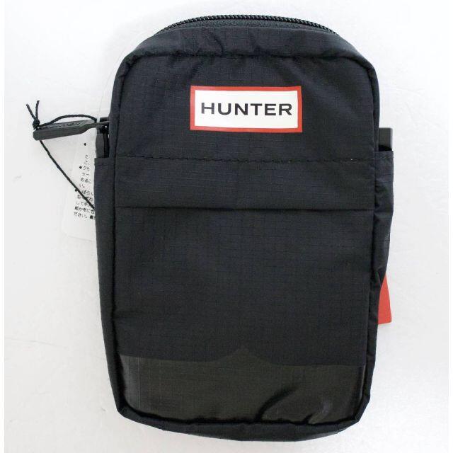HUNTER(ハンター)の定価4400 新品 本物 HUNTER 黒 ブラック ベルトバッグ 2013 レディースのバッグ(ショルダーバッグ)の商品写真