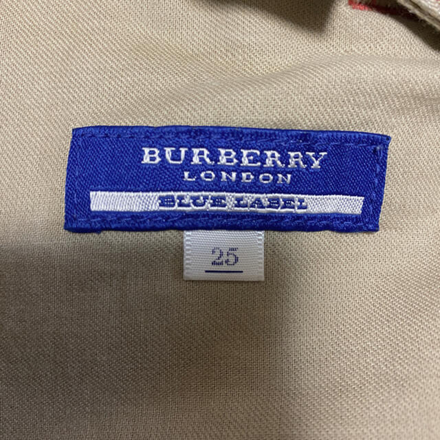 BURBERRY BLUE LABEL(バーバリーブルーレーベル)のバーバリーブルーレーベル　美品　サロペット レディースのパンツ(サロペット/オーバーオール)の商品写真