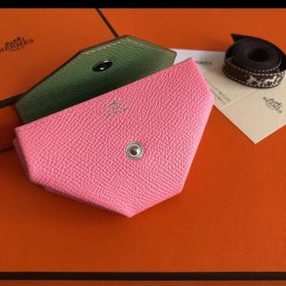 エルメス(Hermes)のエルメス 小銭入れ ヴェルソ バイカラー(コインケース)