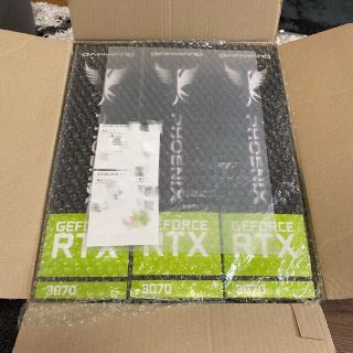 新品未開封GeForce RTX 3070 Phoenix GS 2点セット