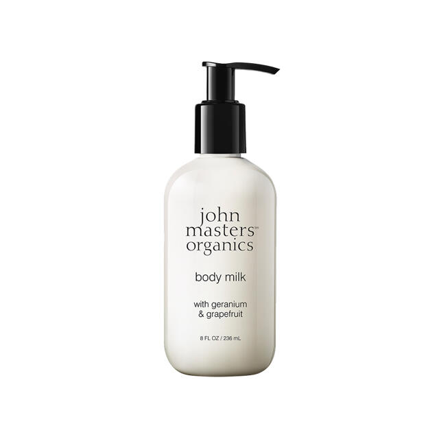 John Masters Organics(ジョンマスターオーガニック)のジョンマスターオーガニック G＆GボディミルクN（ゼラニウム＆グレープフルーツ） コスメ/美容のボディケア(ボディローション/ミルク)の商品写真