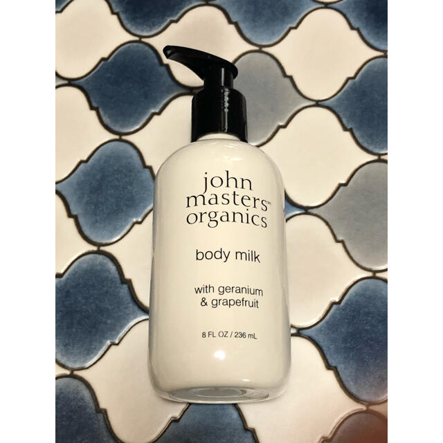 John Masters Organics(ジョンマスターオーガニック)のジョンマスターオーガニック G＆GボディミルクN（ゼラニウム＆グレープフルーツ） コスメ/美容のボディケア(ボディローション/ミルク)の商品写真